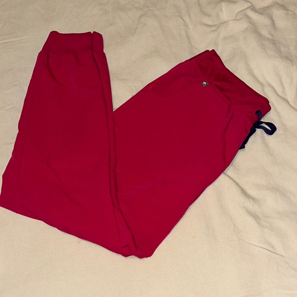 Figs Shocking Pink Zamora Joggers